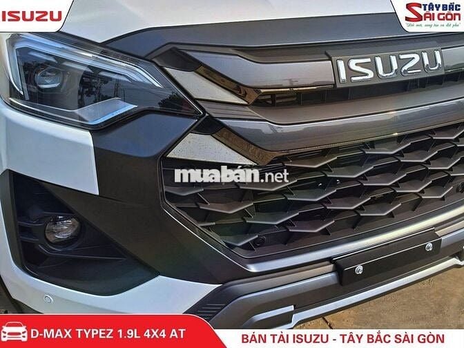 ISUZU D-MAX TYPE Z MÀU TRẮNG "NGỌC TRINH" VIN 2025