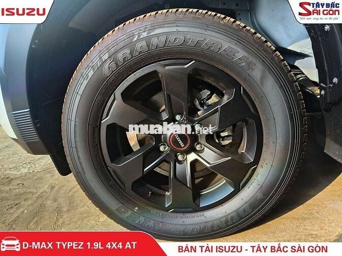 ISUZU D-MAX TYPE Z MÀU TRẮNG "NGỌC TRINH" VIN 2025