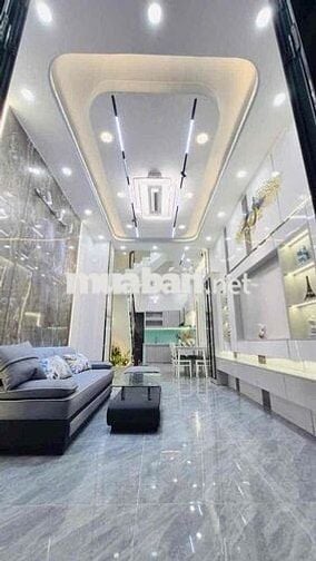 🛑NHÀ MỚI  XÂY,  HẺM Ô TÔ- 4 TẦNG-  HƯNG PHÚ, P.10, Q.8