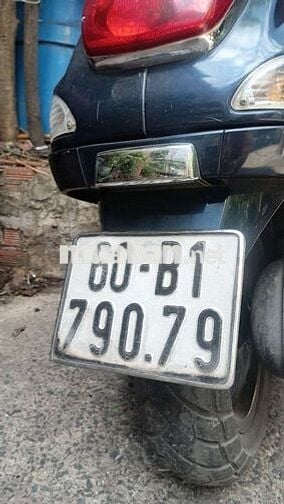 Piaggio Vespa Xanh đậm 60-B1 790.79