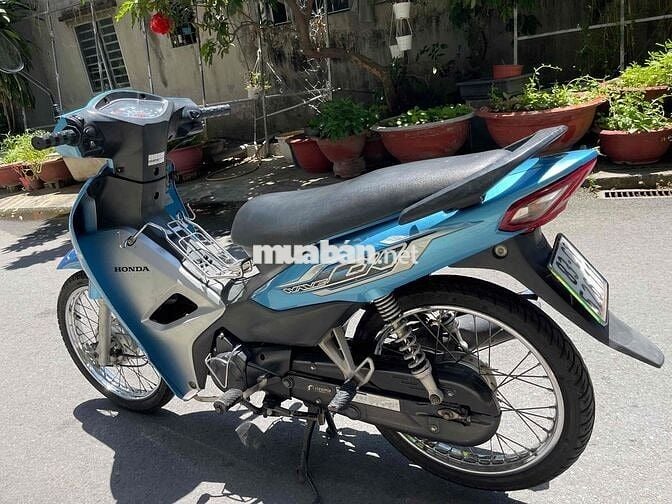 Honda Wave A 2019 Xanh Bạc