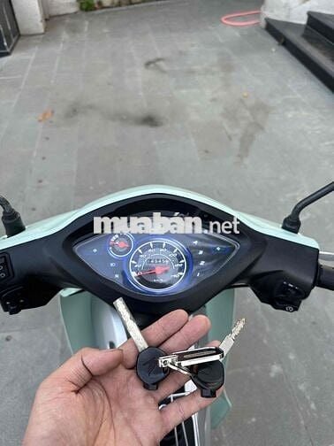 Honda Wave 2017 Xanh ngọc, xe trùm mền nên mới lăm