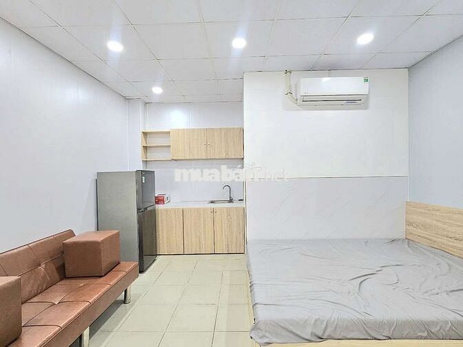 Cho Thuê Căn Hộ Studio Mới - Full Nội Thất Hiện Đại - Bảo Vệ 24/24🔥