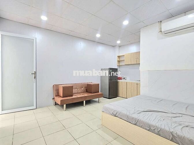 Cho Thuê Căn Hộ Studio Mới - Full Nội Thất Hiện Đại - Bảo Vệ 24/24🔥