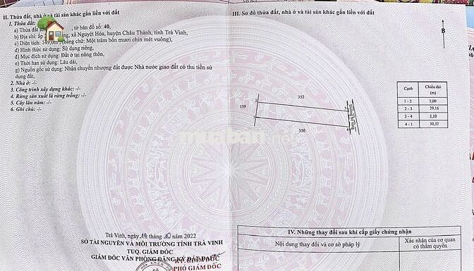 Chính chủ bán nhanh 3 lô đất nền Full thổ cư / Sổ (có bán lẻ) Giá tốt