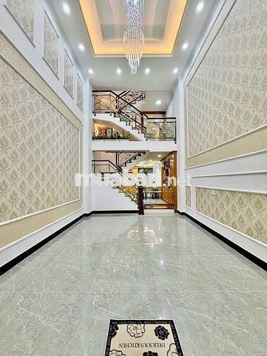 NHÀ CHÍNH CHỦ GIÁ TỐT – KHU ĐỒNG BỘ CAO TẦNG – HẺM XE HƠI P8 GÒ VẤP