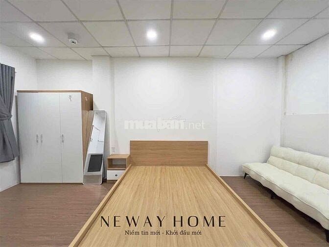 Studio ban công full nội thất máy giặt riêng gần cầu Nguyễn Văn Cừ