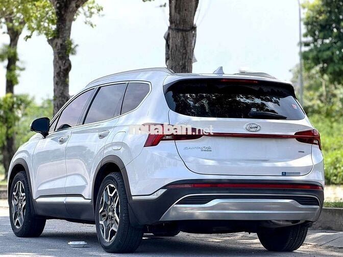 Hyundai Santafe Premium 2023 Xăng 9000km Trắng