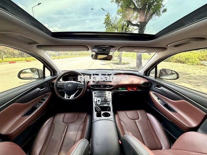 Hyundai Santafe Premium 2023 Xăng 9000km Trắng