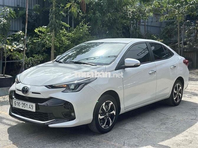 Toyota Vios 1.5G AT Tự động 2024 46000 km Trắng