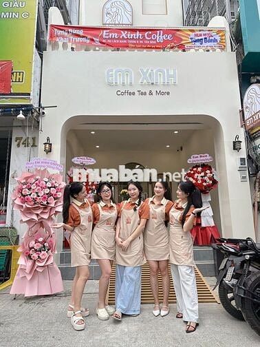 Sang mượn mặt bằng Cà Phê 1 trệt 3 lầu CMT8 chỉ 500 triệu