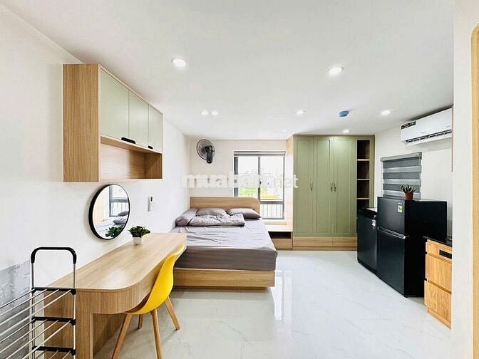 Studio đón nắng, cửa sổ rộng thoáng tại Lê Hồng Phong gần VạnHạnh Mall