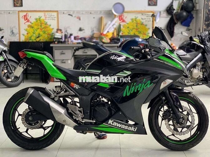 Kawasaki Ninja ABS 2017 Đen, Xanh lá