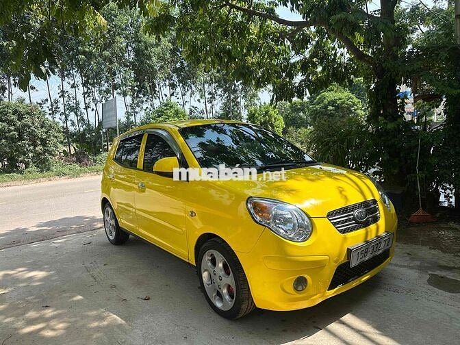Kia Morning SLX 2008 Tự động màu Vàng