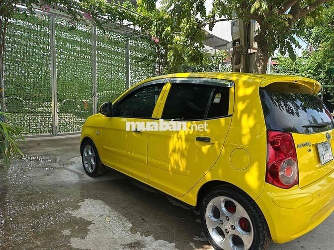 Kia Morning SLX 2008 Tự động màu Vàng