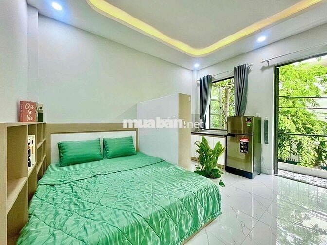 CHO THUÊ STUDIO FULL NỘI THẤT – BAN CÔNG THOÁNG MÁT – NGAY THÀNH THÁI