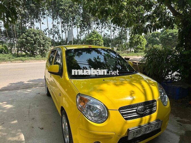 Kia Morning SLX 2008 Tự động màu Vàng