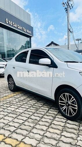 Mitsubishi Attrage MT 2025 Trắng Ghế da