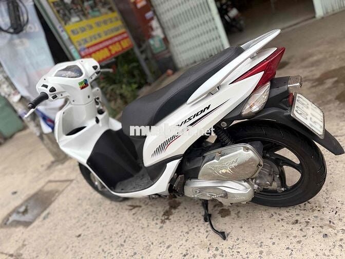 Honda Vision 2012 Trắng đẹp keng zin êm ru