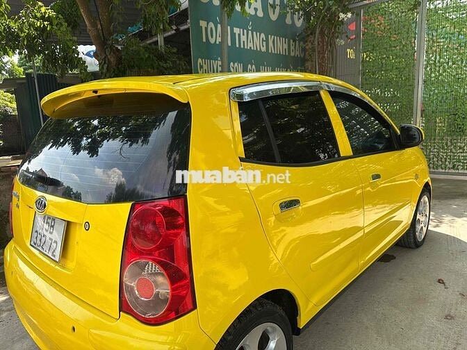 Kia Morning SLX 2008 Tự động màu Vàng