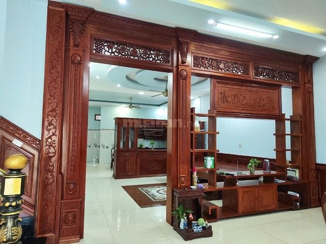 Cần bán biệt thự vườn 1 Đặng Thúc Vịnh, Đông Thạnh, 24x25m, 1 lầu