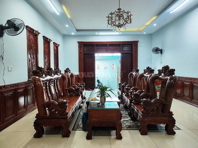 Cần bán biệt thự vườn 1 Đặng Thúc Vịnh, Đông Thạnh, 24x25m, 1 lầu