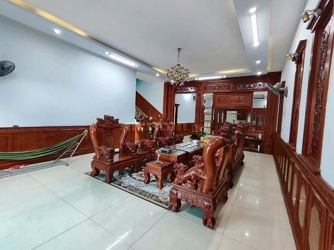Cần bán biệt thự vườn 1 Đặng Thúc Vịnh, Đông Thạnh, 24x25m, 1 lầu