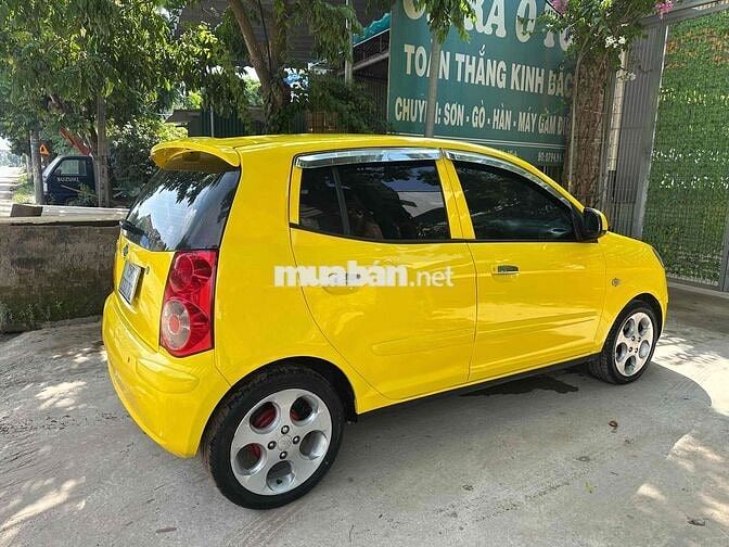 Kia Morning SLX 2008 Tự động màu Vàng