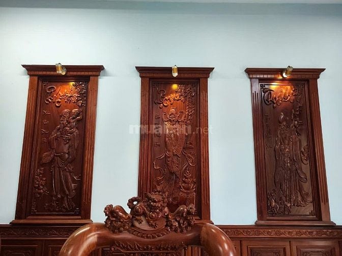 Cần bán biệt thự vườn 1 Đặng Thúc Vịnh, Đông Thạnh, 24x25m, 1 lầu