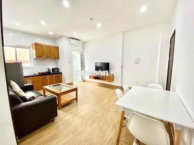 CHO THUÊ CĂN HỘ 1PN 50m2 BANCOL FULL_NỘI THẤT CÓ THANG MÁY NGAY BỜ KÈ