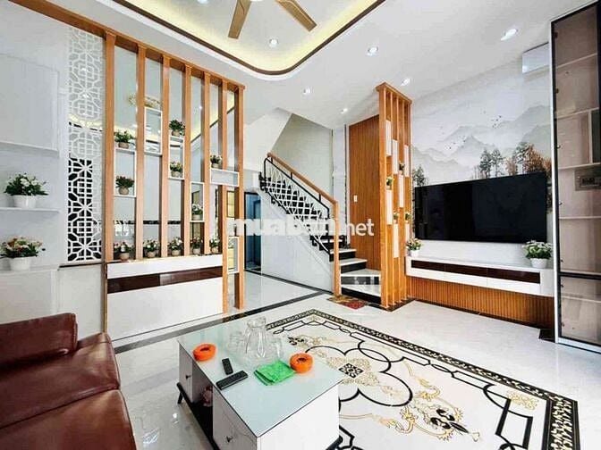 🔥 – NHÀ PHÂN LÔ 4 TẦNG BTCT – NGANG 5M NỞ HẬU – 5PN-Ô TÔ NGỦ TRONG NHÀ