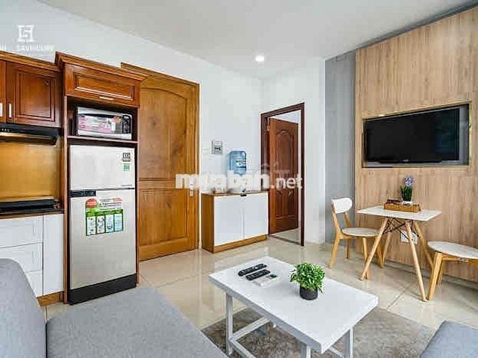 CHO THUÊ CĂN HỘ 2 DẠNG 1PN/STUDIO FULL_NỘI THẤT BANCOL GẦN QUẬN 1