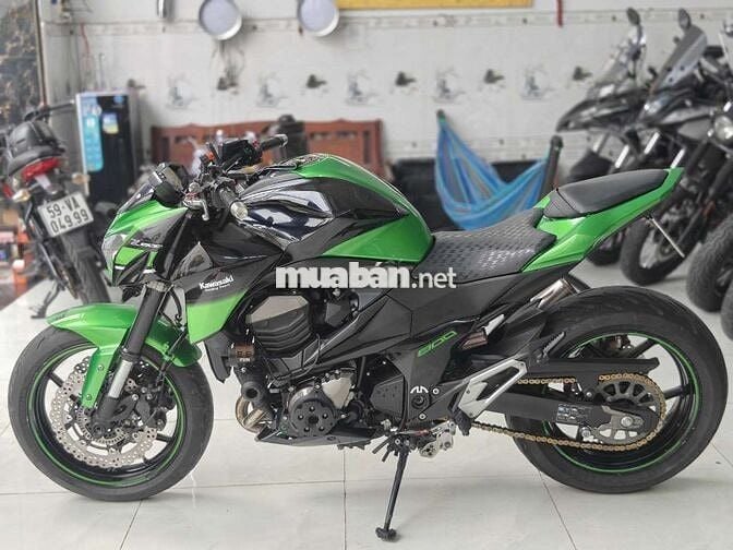 Kawasaki Z800 ABS 2015 Xanh lá, Đen