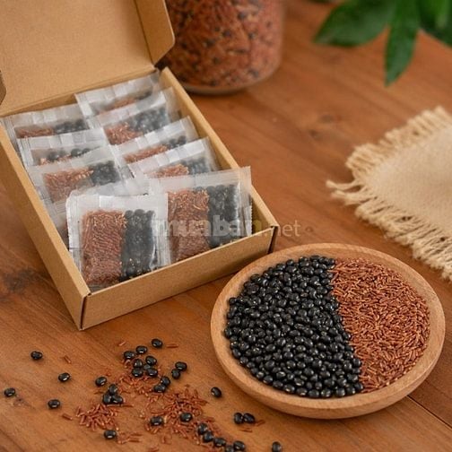 Trà Gạo Lứt Đậu Đen - Trà An Mộc