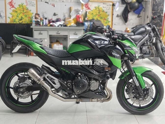Kawasaki Z800 ABS 2015 Xanh lá, Đen