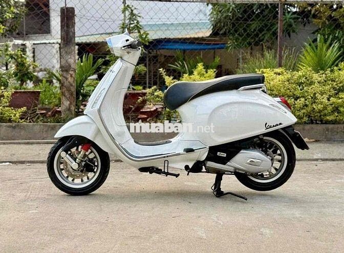 Vespa Sprint 125 Abs 2017 Trắng đèn Led Bstp