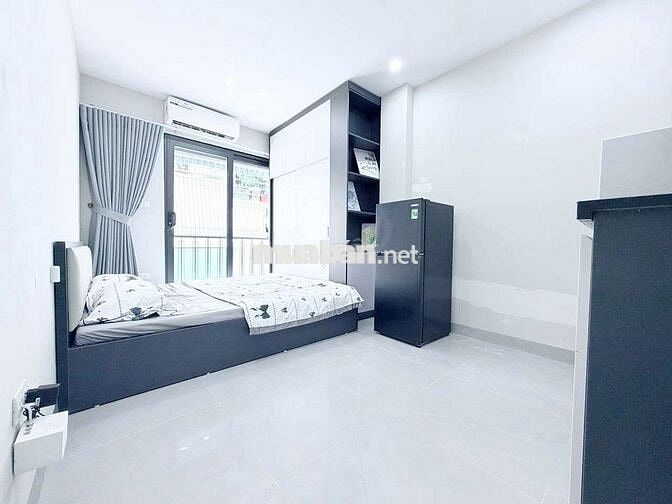 Bóc tem CCMN 28m2 Full đồ. máy giặt riêng, ban công tại Trương Định