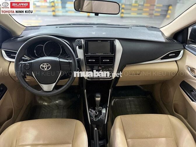 Toyota Vios 1.5G 2019 Đen 64.000 Km