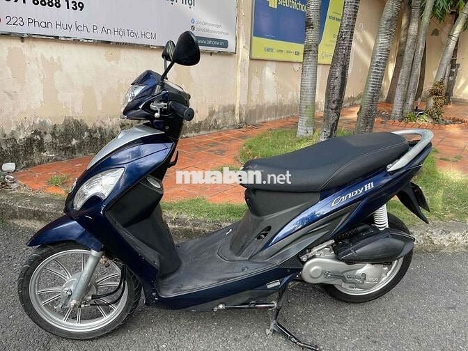 Kymco Candy Hi 50cc 17.000km Xanh đen 2019