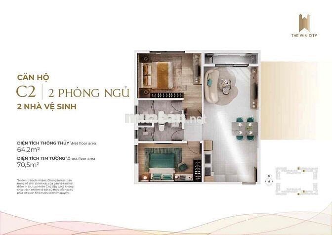 căn 2Pn2WC giá chỉ 2.134 tỷ (đã VAT) tại CH gần cầu Xáng - Bình Chánh