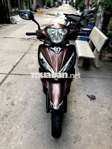 SYM Shark 2013 Nâu Xăng điện tử. zin nguyên bản