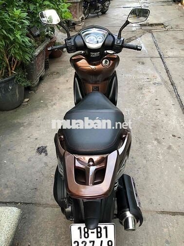 SYM Shark 2013 Nâu Xăng điện tử. zin nguyên bản