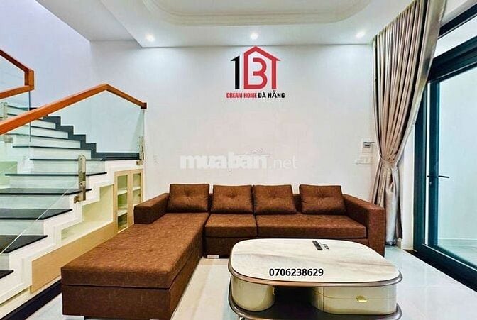 🔴🆘 Nhà Phố Hòa Minh 🆘 Thiết Kế 2 Tầng 3pn Gần Biển Nguyễn Tất Thành