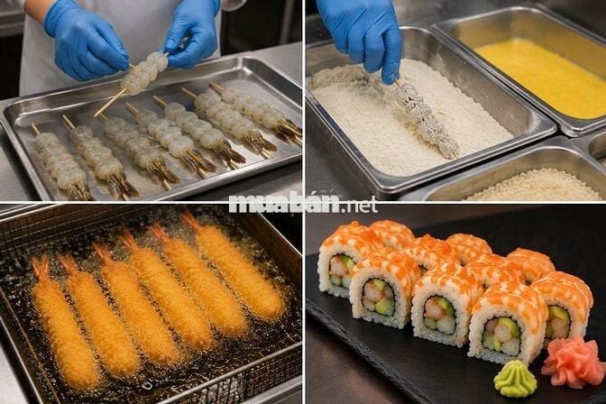 KHÔNG CẦN KINH NGHIỆM - TUYỂN LĐPT CHẾ BIẾN TÔM XK