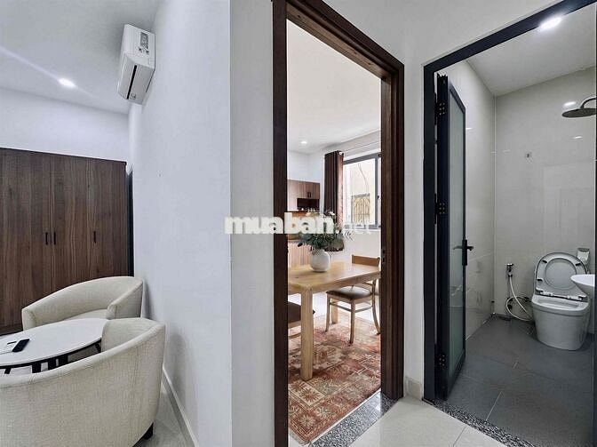 Căn hộ CC full nội thất 1PN cực rộng 80m2 trung tâm quận Bình Thạnh