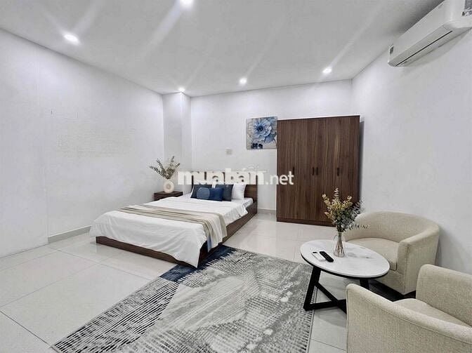 Căn hộ CC full nội thất 1PN cực rộng 80m2 trung tâm quận Bình Thạnh