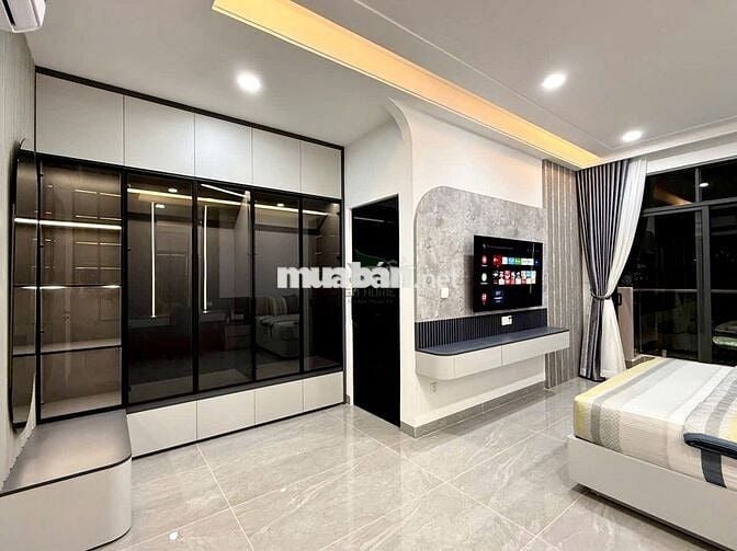 CHO THUÊ NHÀ ĐẸP 3 PHÒNG NGỦ FULL NỘI THẤT KHU ĐÔ THỊ MỸ GIA GÓI 8