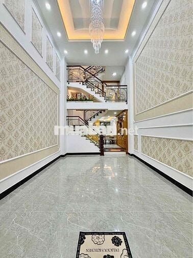 Hàng Hot, Phạm Văn Chiêu, 65m2 (4x16) 5 Tầng 5PN, Hẻm ô tô, 7.x Tỷ