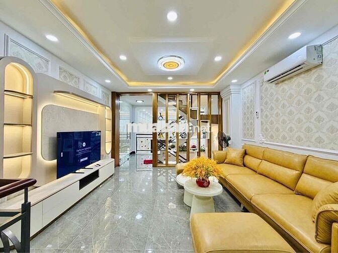 Hàng Hot, Phạm Văn Chiêu, 65m2 (4x16) 5 Tầng 5PN, Hẻm ô tô, 7.x Tỷ