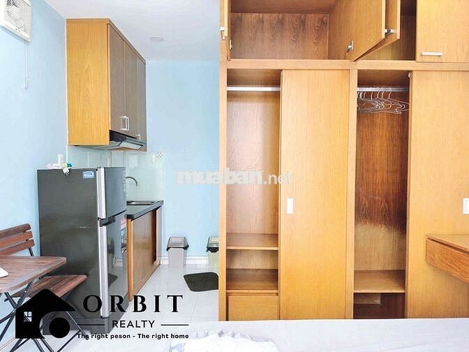 Căn hộ Studio ban công Ngay Cách Mạng Tháng 8 Tân Bình Full nội thất